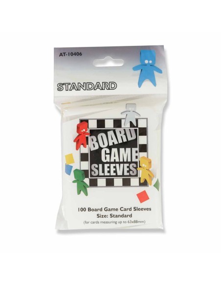 Sleeves Standard - 100 Board Game Sleeves 63x88mm