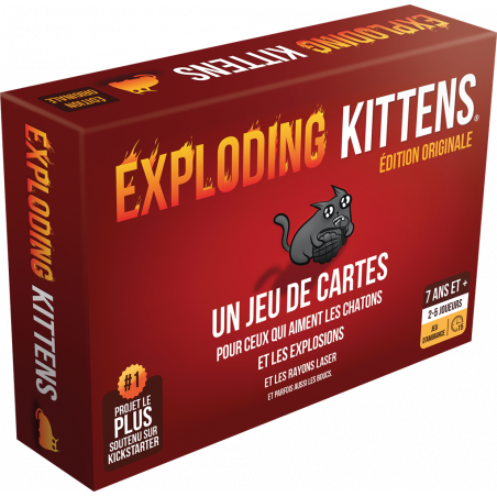 Exploding Kittens : Jeu de base
