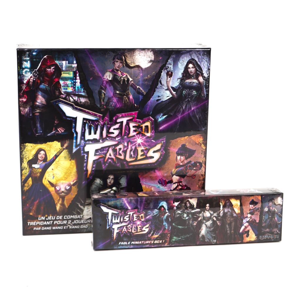 Twisted Fables : Jeu de Base + Miniatures Box 1