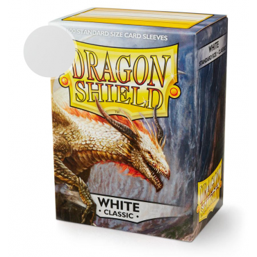 Dragon Shield : Sleeves STANDARD White (x100)