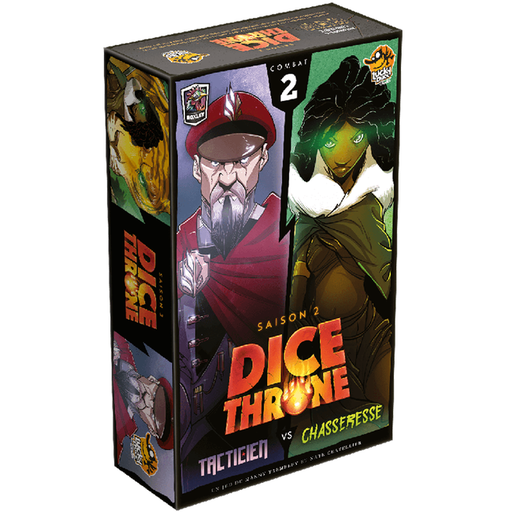 Dice Throne : Tacticien vs Chasseresse 