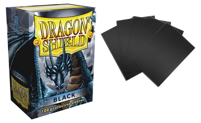 Dragon Shield Matte Japanese : Sleeves black (x60)