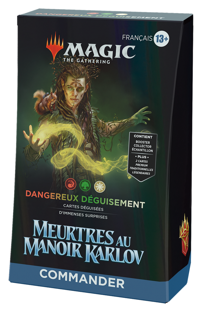MTG Magic : Meurtres au manoir Karlov Deck Commander : Dangereux Déguisement