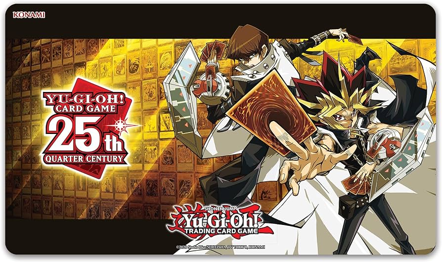 YU-GI-OH! ACC - Tapis de Jeu Yugi & Kaiba Quarter Century