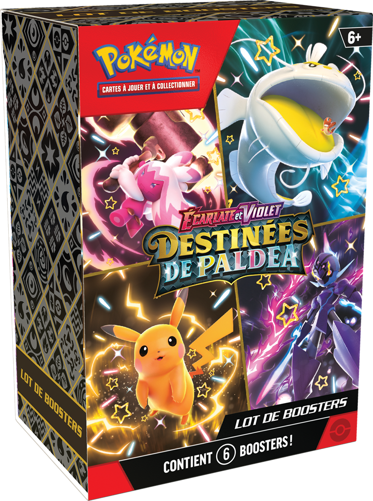 Pokémon EV04.5 : Bundle 6b Destinée de Paldéa