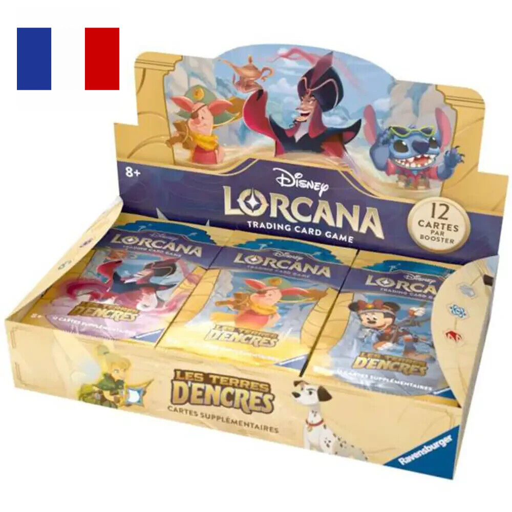 Lorcana Display les Terres d'Encres : Disney Lorcana Set 3