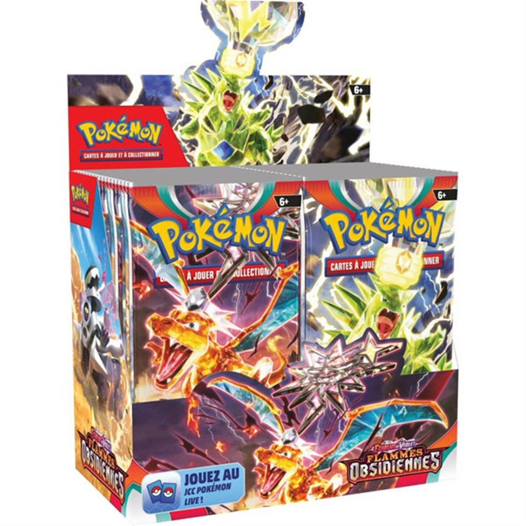 Display EV03 : Flammes Obsidiennes Pokemon