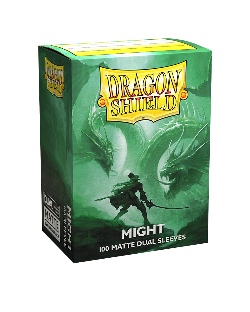 Dragon Shield - Standard Sleeves - Dual Matte :  Might (x100) 