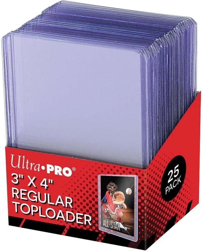 Toploader semi-rigide Ultra-Pro x25