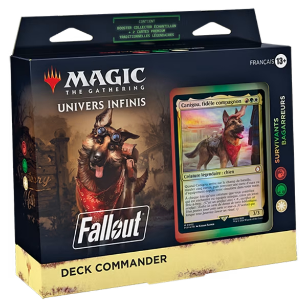 MTG Magic : Fallout Commander Survivants Bagarreurs