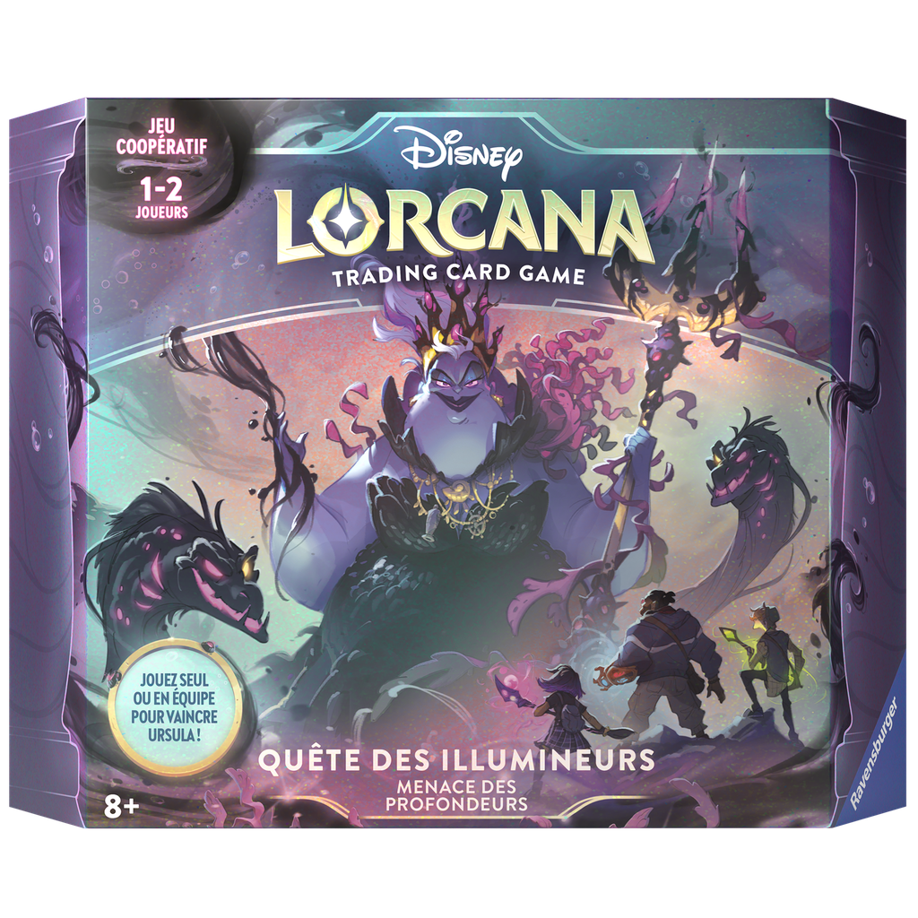 Coffret la Quete des Illumineurs Menace des Profondeurs : Disney Lorcana set 4