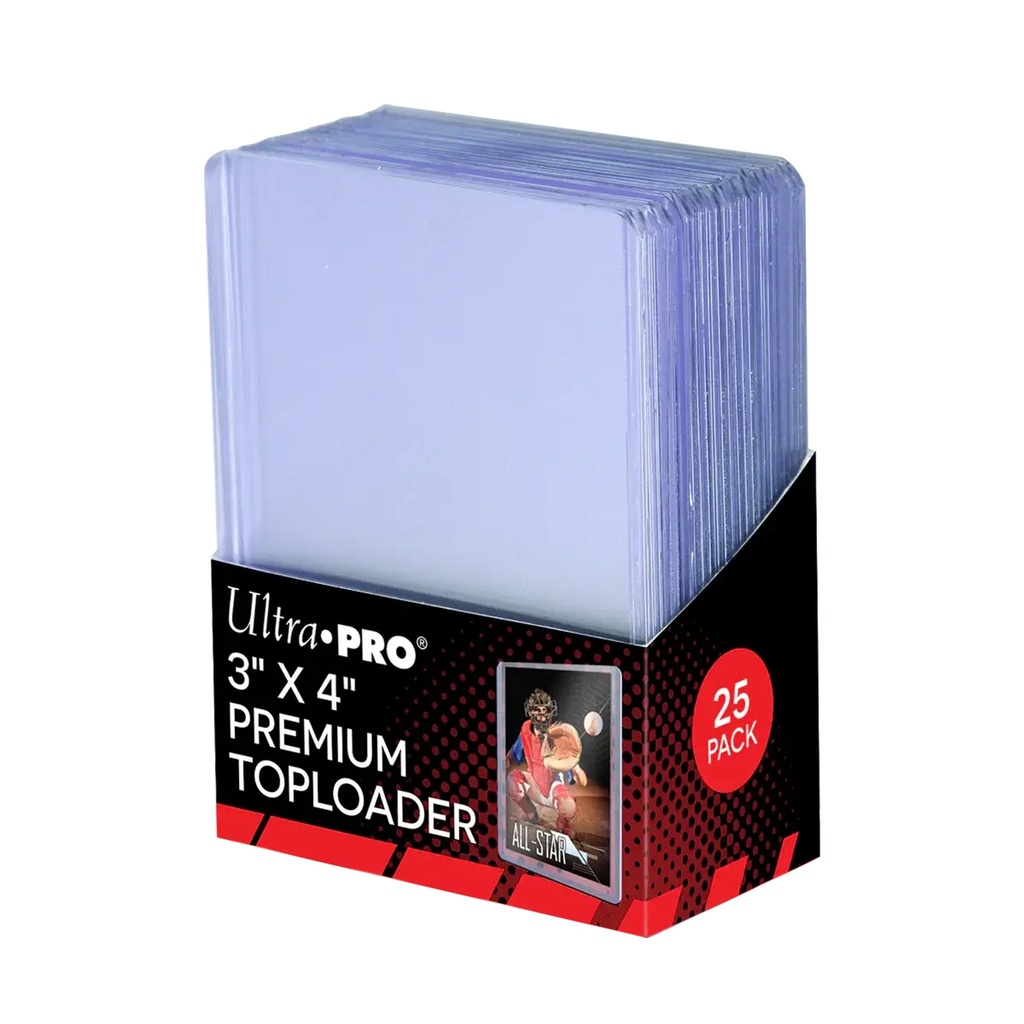 3" X 4" Ultra Clear Premium Toploader 25ct