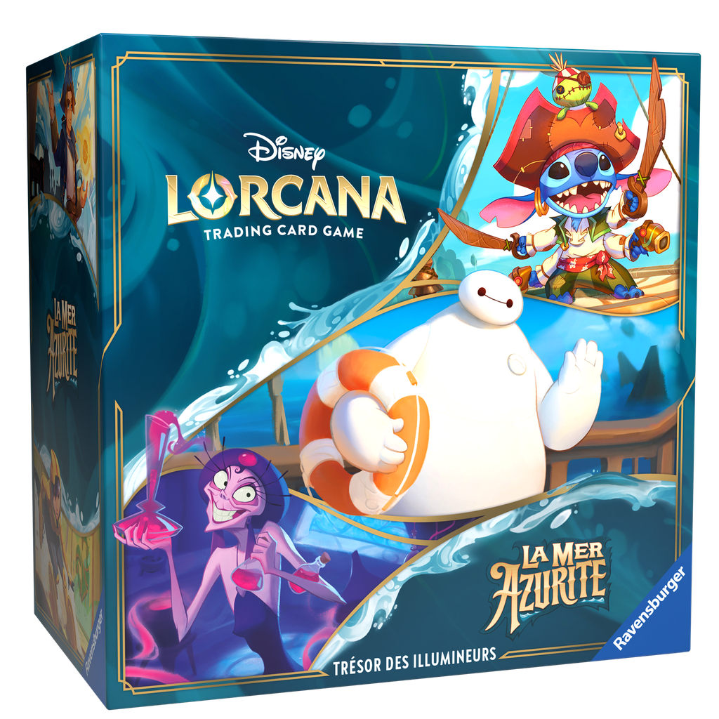 Lorcana Trove Pack Mer Azurite : Disney Lorcana Set 6