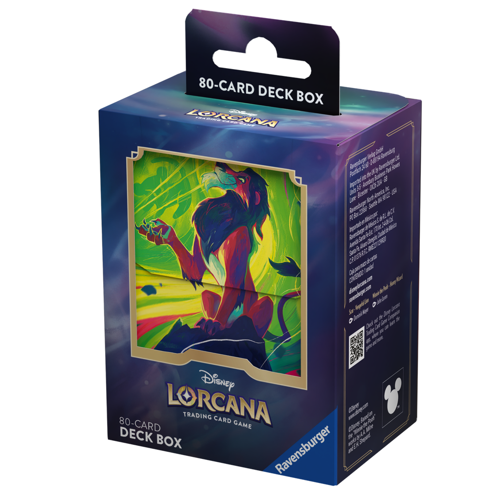 Lorcana deckbox Scar