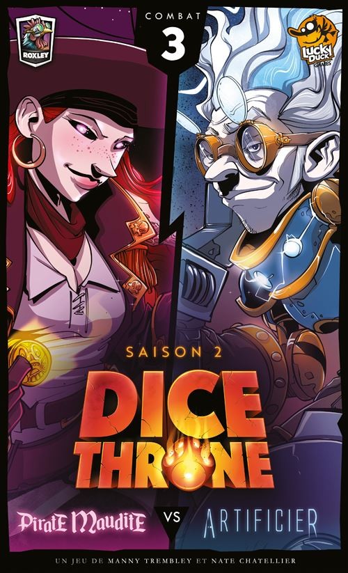 Dice Throne S2 - Artificier Vs. Pirate Maudite