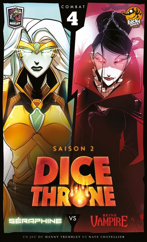 Dice Throne S2 - Séraphine Vs Reine Vampire