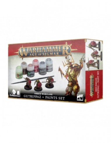 Orruk Warclans : Éventreurs des Clans + Set de Peinture (Gutrippaz + Paints Set)