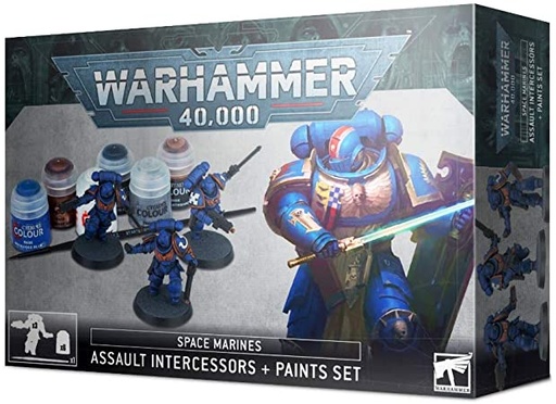 Space Marines: Set Intercessors d'Assault + Peinture