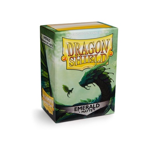 Dragon Shield : Matte Emerald STANDARD Sleeves (x100)