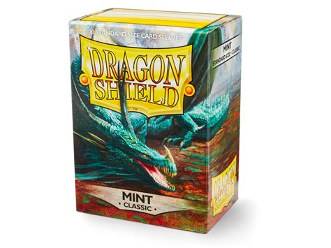 Dragon Shield : Mint Classic STANDARD Sleeves (x100)