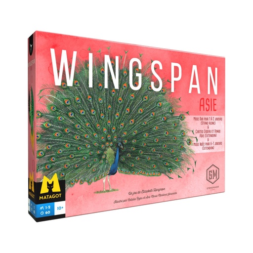 Wingspan : Asie