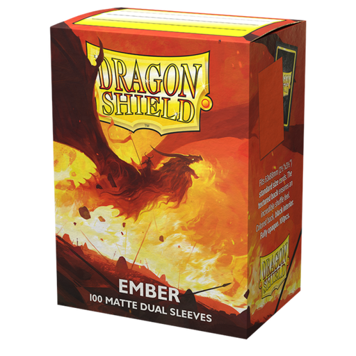 Dragon Shield - Standard Sleeves - Dual Matte : Ember (x100)