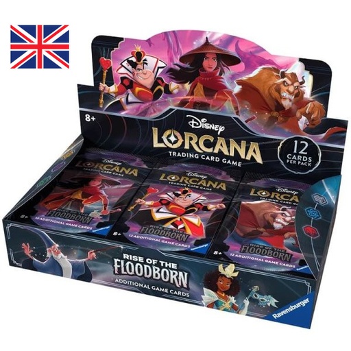 Disney Lorcana Set 2 Rise of the Floodborn - Display 24 boosters EN