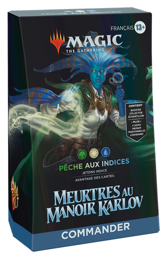 MTG: Meurtres au manoir Karlov Deck Commander : Pêche aux Indices