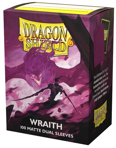 Dragon Shield - Standard Sleeves - Dual Matte :  Wraith (x100)
