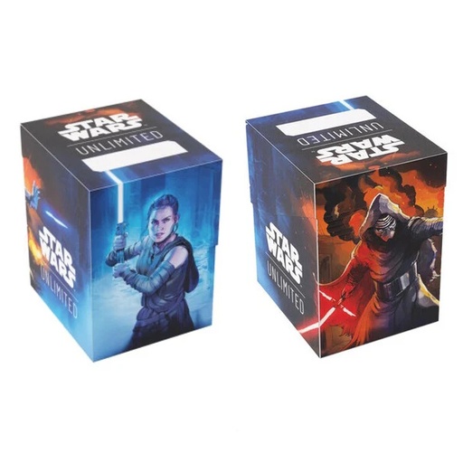 GG : SW Unlimited Soft Crate : x1 Deckbox Rey/Kylo Ren Gamegenic