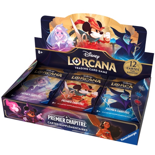 Display Chapitre 1 : Disney Lorcana set 1