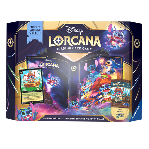 Coffret Cadeau Stitch : Disney Lorcana Set 6 Mer Azurite