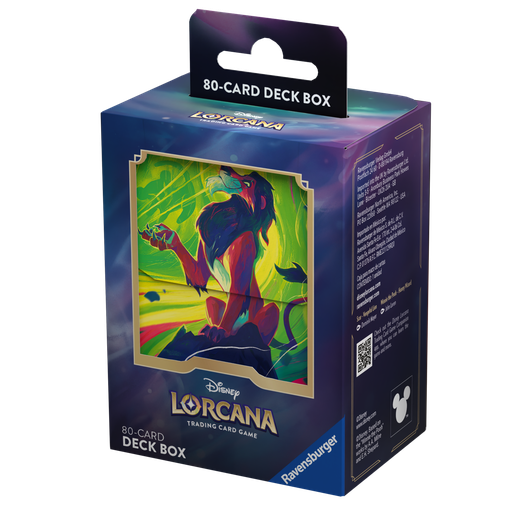 Lorcana deckbox Scar