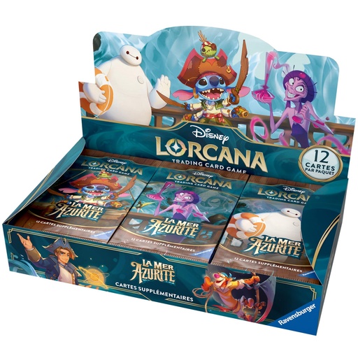 Lorcana Display la Mer Azurite : Disney Lorcana Set 6