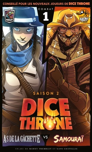 Dice Throne S2 - As de la Gachette Vs Samourai