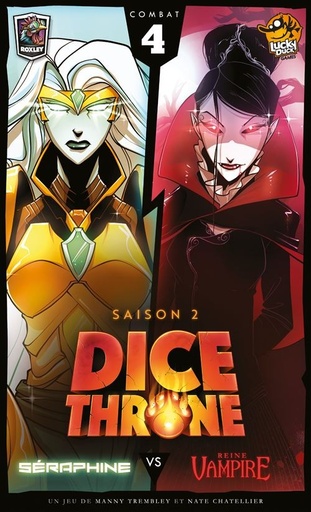 Dice Throne S2 - Séraphine Vs Reine Vampire