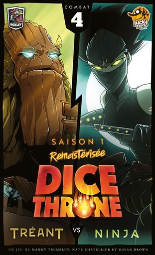 Dice Throne  S1 - Tréant VS Ninja